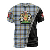 Personalized Clan Bell of the Borders Tartan Shirt with Scotland Coat of Arms & Custom Name OL51